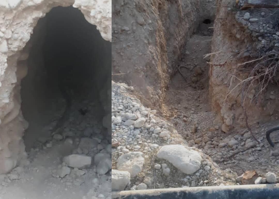 دامداران تقلی و دستبرد به خط لوله انتقال نفت در بندرعباس